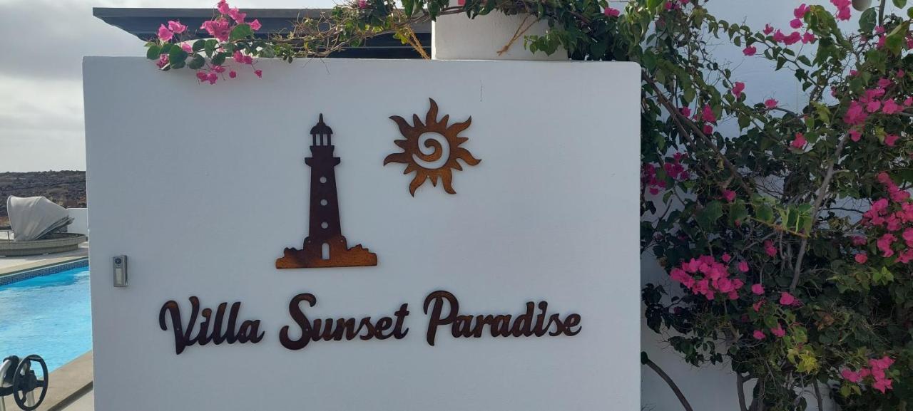 Villa Sunset Paradise With Panoramic Sea View, First Line, Sunsets Playa Blanca  Exteriör bild