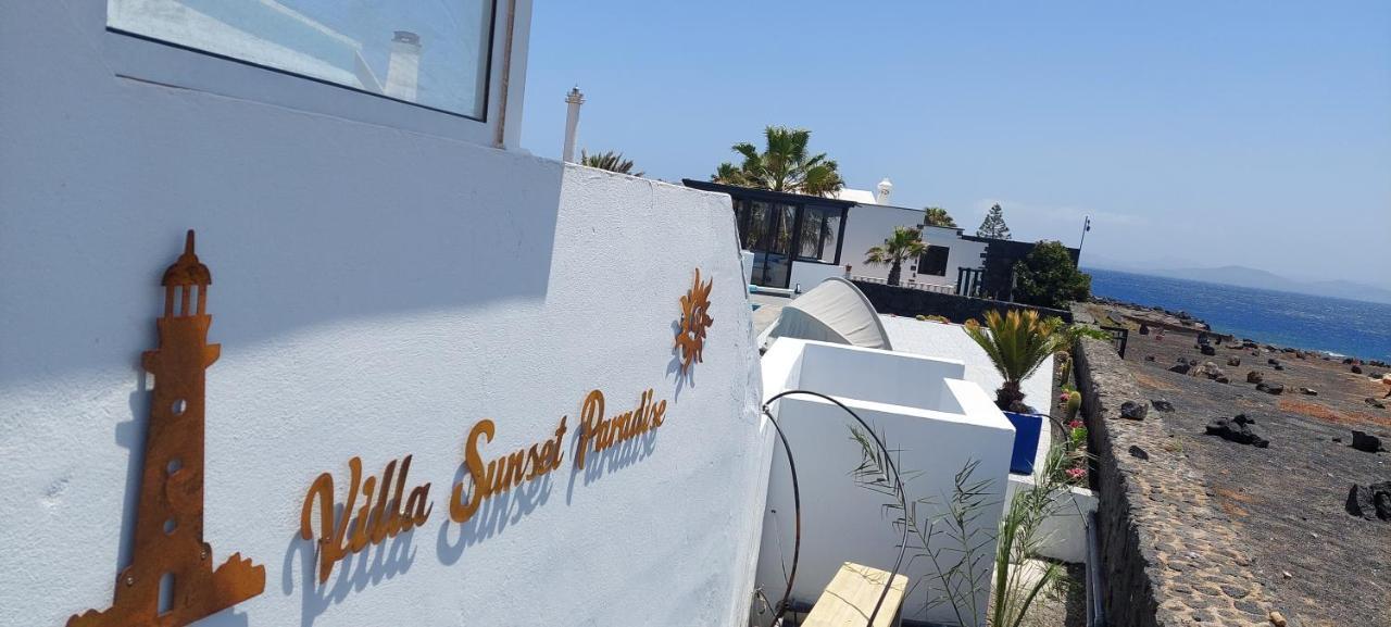 Villa Sunset Paradise With Panoramic Sea View, First Line, Sunsets Playa Blanca  Exteriör bild