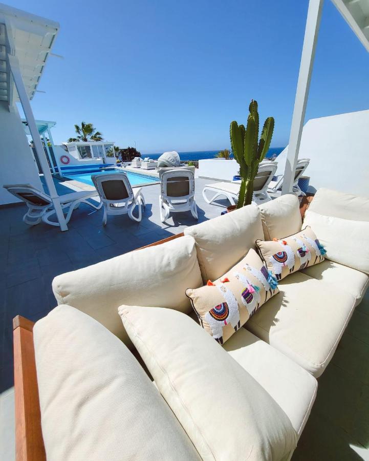 Villa Sunset Paradise With Panoramic Sea View, First Line, Sunsets Playa Blanca  Exteriör bild
