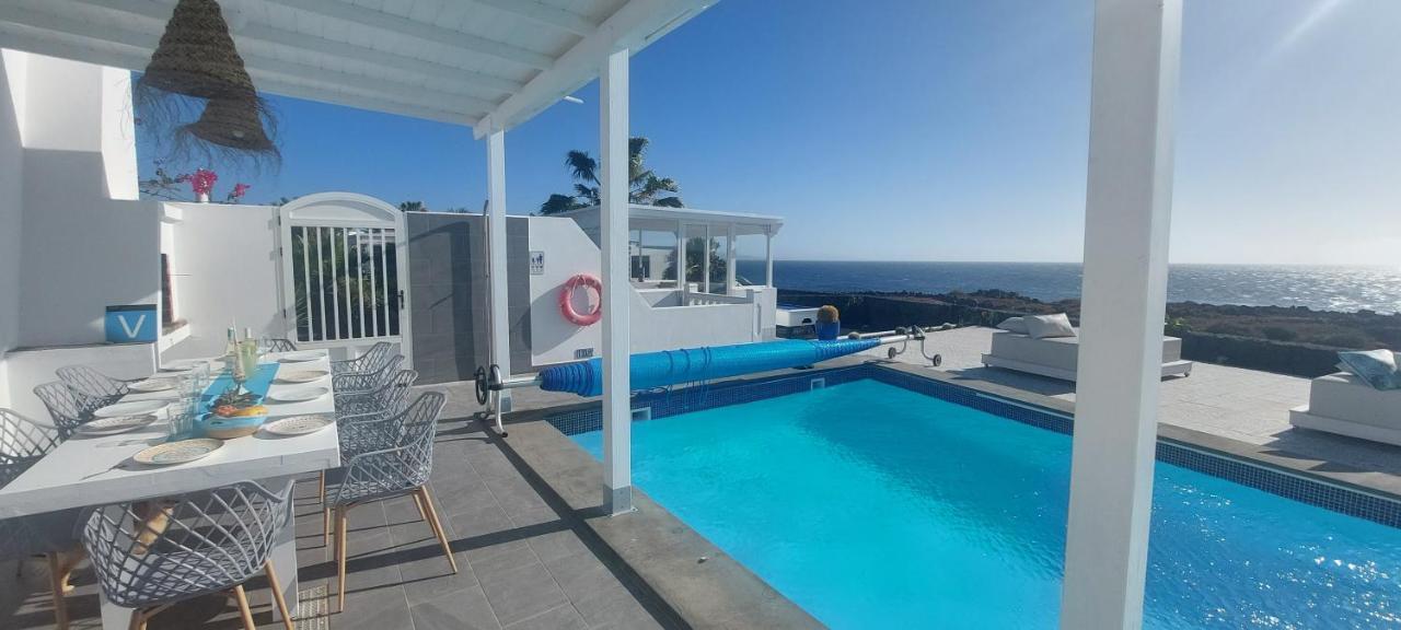 Villa Sunset Paradise With Panoramic Sea View, First Line, Sunsets Playa Blanca  Exteriör bild