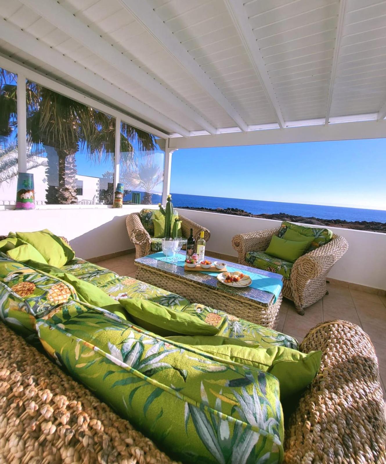 Villa Sunset Paradise With Panoramic Sea View, First Line, Sunsets Playa Blanca  Exteriör bild